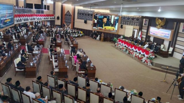 Rapat Paripurna HUT Kecamatan Tenggarong. [IST]