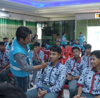 PLN UPP Sulteng Ajari Ilmu Ketenagalistrikan ke Siswa SMK Negeri 3 Palu