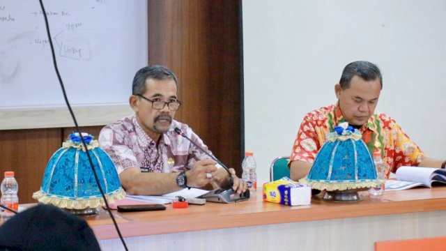 Ket: Pj. Sekretaris Daerah Barru, Abubakar