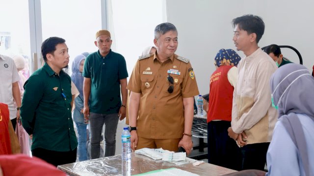 Ket: Wakil Bupati Barru, Abustan A Bintang