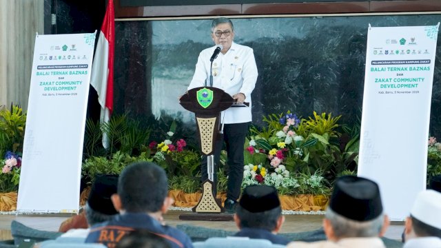 Ket: Wakil Bupati Barru, Abustan A Bintang