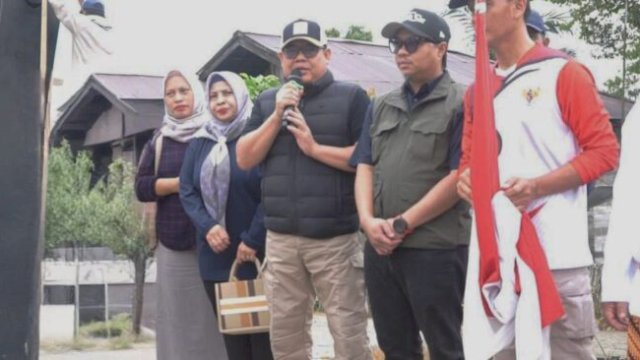 DPMD Kukar Hadir dalam Kegiatan Pawai Pembangunan HUT ke-43 Margahayu. [IST]