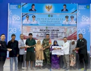 Pemdes Loa Duri Ulu Prioritaskan Kepedulian Sosial Lewat Penyaluran BLT Dana Desa