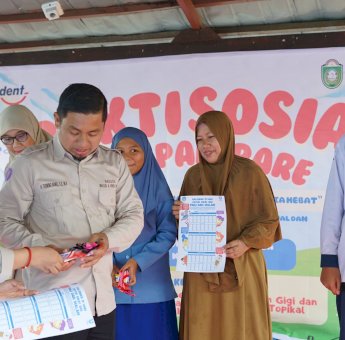 Wali Kota Tasming Buka Bakti Sosial HKN ke-61, Dorong Kesadaran Kesehatan Gigi dan Mata Sejak Dini