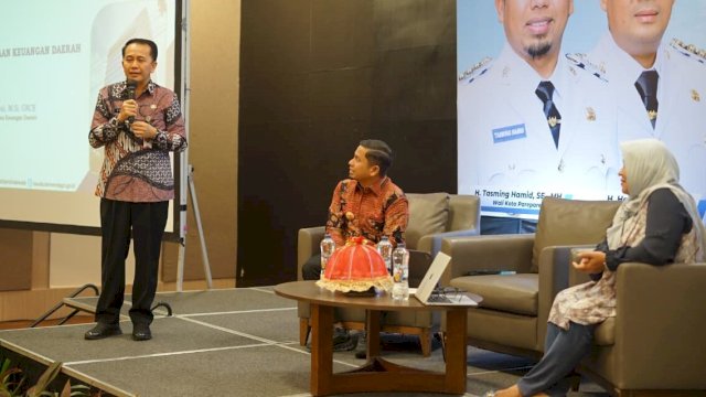 Ket: Direktur Jenderal Bina Keuangan Daerah Kemendagri, Agus Fatoni