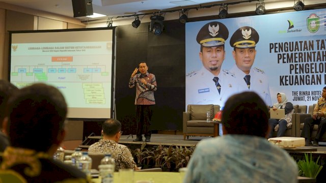 Ket: Direktur Jenderal Bina Keuangan Daerah Kemendagri, Agus Fatoni