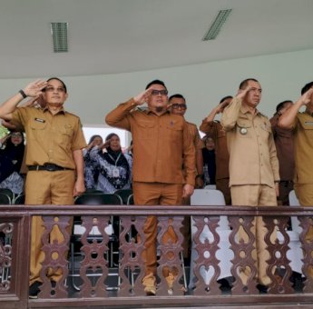 DPMD Kukar Siap Kolaborasi dengan Desa Tingkatkan Mutu Pendidikan Usai Upacara Hari Guru Nasional