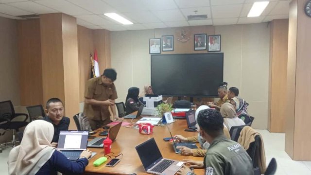 Penjaringan Perangkat Desa Semangko dan Loa Duri Ilir. [IST]