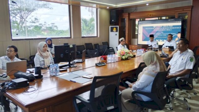 Forum Konsultasi Publik (FKP) yang digelar DPMD Kukar. [IST]