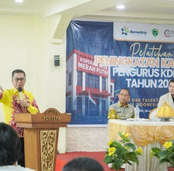 Wabup Abustan A Bintang Dorong Penguatan Tata Kelola Koperasi Merah Putih Barru