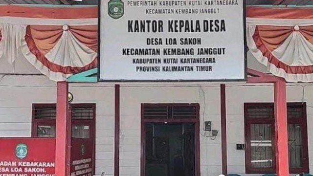 Kantor Desa Loa Sakoh. [IST]