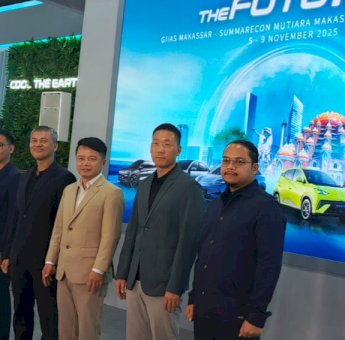 Kembangkan Bisnis di Sulawesi, BYD Pasarkan Kendaraan Ramah Lingkungan di GIIAS Makassar