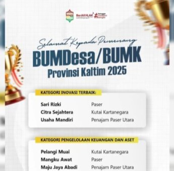Desa-Desa di Kukar Kian Berprestasi, BUMDes Jadi Motor Penggerak Kemandirian Ekonomi