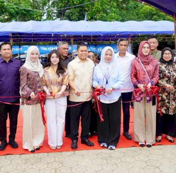 Dihadiri Ketua DPRD Sulsel dan Wagub Sulsel, Yasika Luncurkan 10 Titik Dapur Bergizi Gratis di Bone