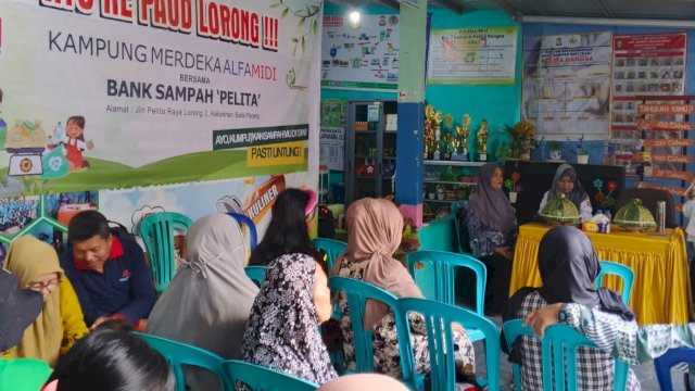 Bank Sampah Pelita Bangsa resmi menjadi bagian dari program Kampung Merdeka Alfamidi dan diresmikan di Kota Makassar pada Rabu (24/9/2025). (Foto: Istimewa)