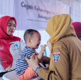 Alfamidi dan Sari Husada Edukasi Cegah Kekurangan Zat Besi pada Balita di Polewali Mandar