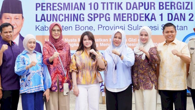 Yayasan Yasika Group memperluas jangkauan dengan meluncurkan 10 dapur SPPG baru di Kabupaten Bone pada Jumat (14/11/2025). (Foto: Istimewa)