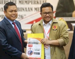 Terpilih Aklamasi Nakhodai KONI Sulsel, Darmawangsyah Muin Target Masuk 10 Besar PON 2028