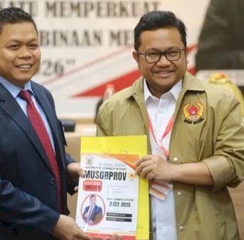Terpilih Aklamasi Nakhodai KONI Sulsel, Darmawangsyah Muin Target Masuk 10 Besar PON 2028