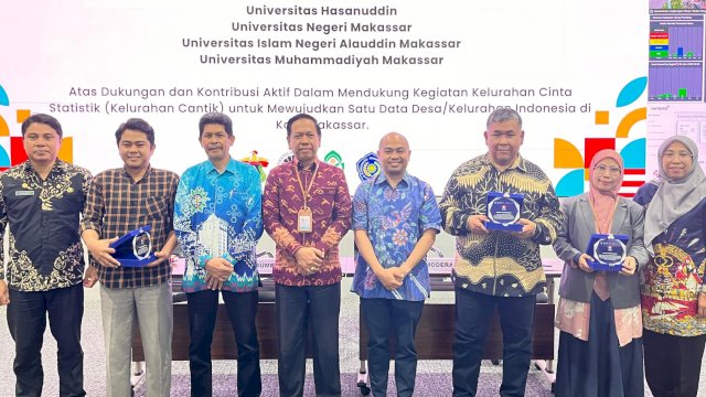 Dinas Kominfo Makassar menggelar Diseminasi Hasil Kelurahan Cinta Statistik (Cantik) Kecamatan Tamalate di Gedung Makassar Government Center (MGC), Kamis (20/11/2025). (Foto: Istimewa)