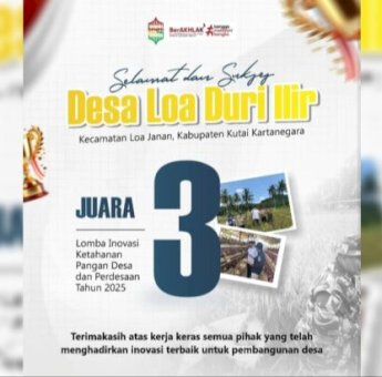 Desa Loa Duri Ilir Jadi Teladan Ketahanan Pangan, Warga dan BUMDes Bersinergi