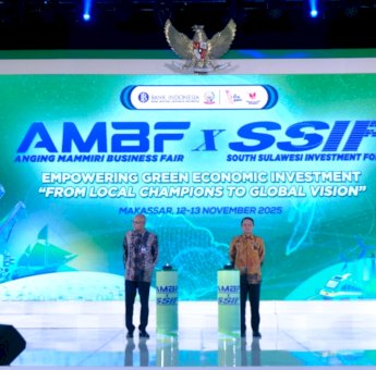 AMBF X SSIF 2025: BI Sulsel Fasilitasi Produk UMKM Tembus Pasar Global dan Pacu Investasi Daerah