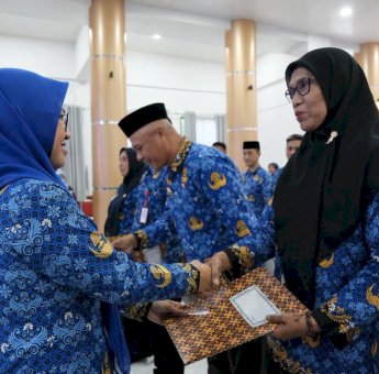 96 Kepala Sekolah di Gowa Terima SK Penugasan, Figur Pemimpin Harus Berkualitas