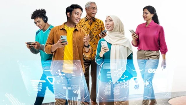 Indosat menempatkan teknologi AI sebagai fondasi utama dalam menghadirkan pengalaman digital yang lebih cerdas, personal, dan berdampak bagi seluruh masyarakat Indonesia. (Dok. Indosat)