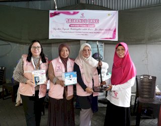 Program Srikandi Care PLN UIP Sulawesi Bantu Kebutuhan Alat Kesehatan Posyandu di Makassar