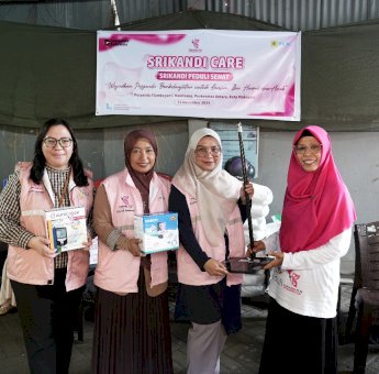 Program Srikandi Care PLN UIP Sulawesi Bantu Kebutuhan Alat Kesehatan Posyandu di Makassar