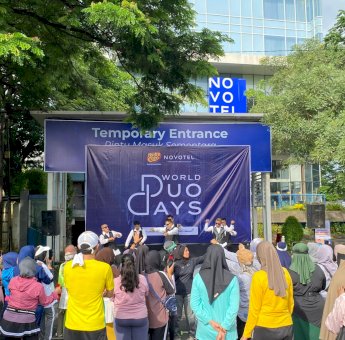 Novotel Makassar Bangun Semangat Inklusif, Gelar Car Free Day Bersama Disabilitas