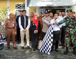 Tasming Hamid Lepas Tim Pasar Murah Natal dan Tahun Baru, Salurkan 700 Paket untuk 22 Kelurahan