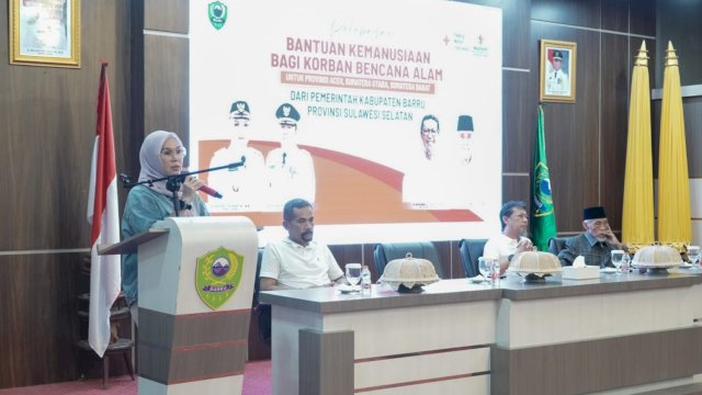 Ket: Bupati Barru, Andi Ina Kartika Sari