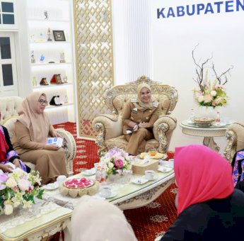 Bupati Barru Terima Audiensi IPEMI Sulsel, Bahas Pembentukan PD dan Peringatan Hari Ibu