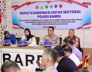 Pemkab Barru Pastikan Pengamanan Natal 2025 dan Tahun Baru 2026 Aman dan Kondusif