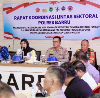 Pemkab Barru Pastikan Pengamanan Natal 2025 dan Tahun Baru 2026 Aman dan Kondusif
