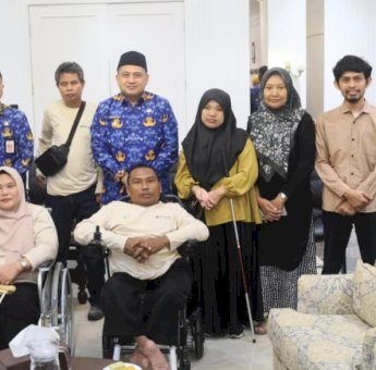 Komunitas Disabilitas Temui Wali Kota Makassar, Dukung Deklarasi Kota Inklusi