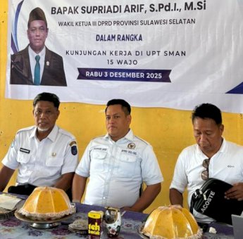 Perbaikan Infrastruktur Sekolah Jadi Perhatian Utama Sufriadi Arif Saat Gelar Pengawasan di Wajo