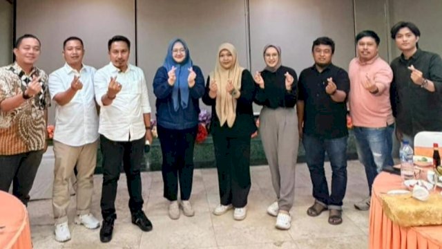 Keluarga Besar Nahdlatul Ulama (KBNU) kembali menegaskan soliditas dukungannya untuk Vonny Ameliani Suardi sebagai bakal calon ketua DPD KNPI Sulsel. (Foto: Istimewa)