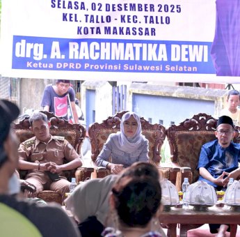 Pastikan Tepat Sasaran, Ketua DPRD Sulsel Tinjau Langsung Realisasi APBD di Tallo