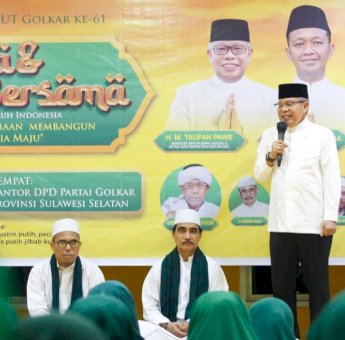 Puncak HUT Golkar ke-61, Taufan Pawe Pimpin Doa Untuk Korban Bencana Sumatera dan Aceh