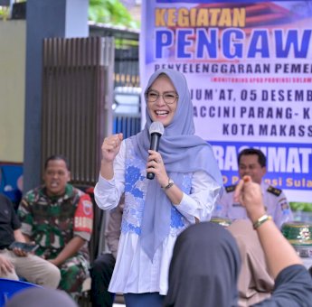 Lewat Pengawasan APBD, Cicu Dorong Bantuan Pendidikan dan UMKM untuk Warga Maccini Parang