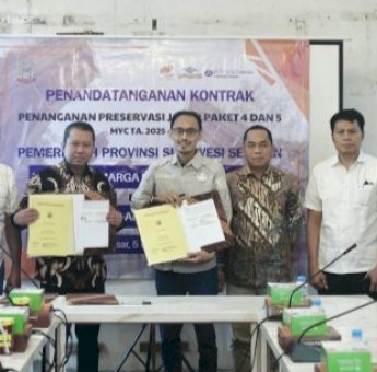 Percepat Infrastruktur, Pemprov Sulsel Realisasikan Kontrak Preservasi Jalan Multiyear 505,55 Kilometer
