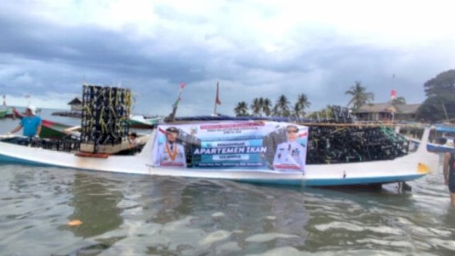 Pemprov Sulsel melalui Dinas Kelautan dan Perikanan (DKP) telah membangun 1.657 unit apartemen ikan selama tahun 2025 untuk pengembangan kawasan perikanan rakyat. (Foto: Istimewa)