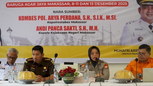 KONI Kota Makassar menggelar bimtek terkait transparansi pengelolaan anggaran di Baruga Agar Jaya, Kantor KONI Makassar, Jalan Kerung-Kerung, Selasa (9/12/2025). (Foto: Istimewa)