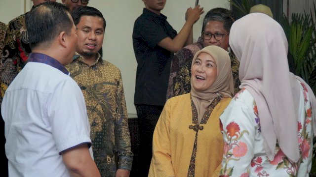 Wakil Wali Kota Makassar, Aliyah Mustika Ilham saat menghadiri Gala Dinner yang digelar di Rumah Jabatan Gubernur Nusa Tenggara Barat (NTB), Jumat (5/12/2025) malam. (Foto: Istimewa)