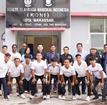 KONI Makassar Lepas Tim Hockey ke BK Porprov 2025