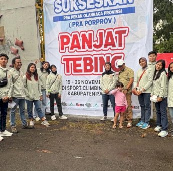 220 Atlet Ikuti Pra Porprov Panjat Tebing, Ketua KONI Makassar Tekankan Prestasi Terbaik