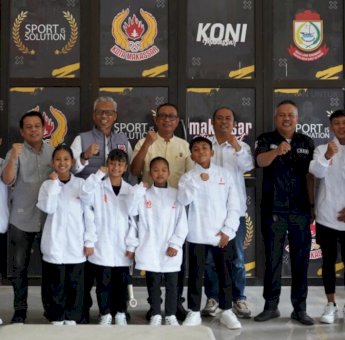 KONI Makassar Lepas 14 Atlet Senam ke Pra Porprov Sulsel 2025