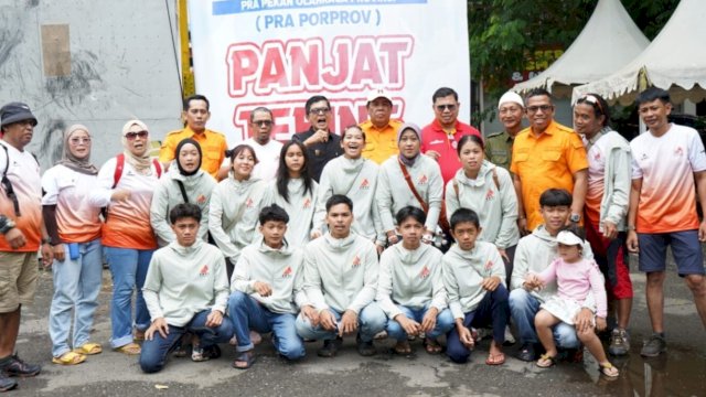 FPTI Kota Makassar menorehkan prestasi gemilang setelah seluruh atletnya berhasil memastikan tiket menuju Porprov Sulawesi Selatan 2026. (Foto: Istimewa)